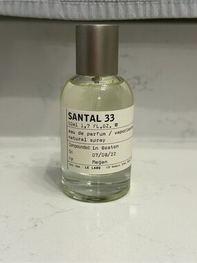 Le Labo Santal 33 Perfume Bottle